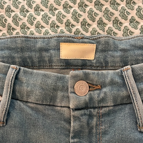 MOTHER The Looker Crop Skinny Jeans in Fresh Catch Size 28 - Picture 14 of 16